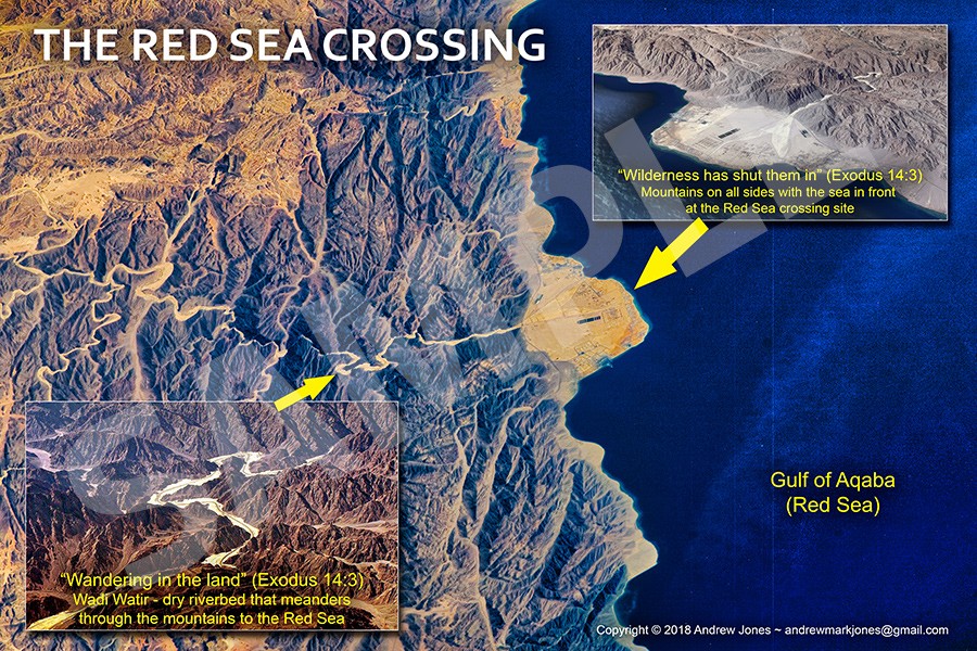 Exodus Map Crossing The Red Sea New River Kayaking Ma - vrogue.co