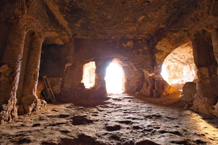 Burial caves in Urfa