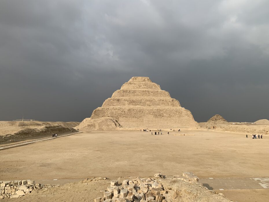 The Step Pyramid built by Imhotep for Pharaoh Djoser. Some believe Imhotep is Joseph. Come see the complex Imhotep built.